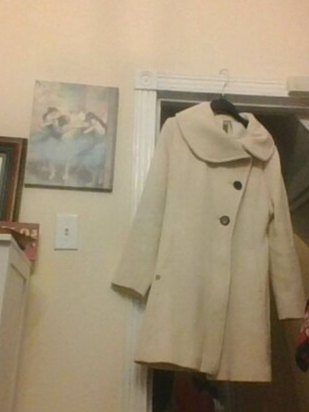 ladies spring jacket white